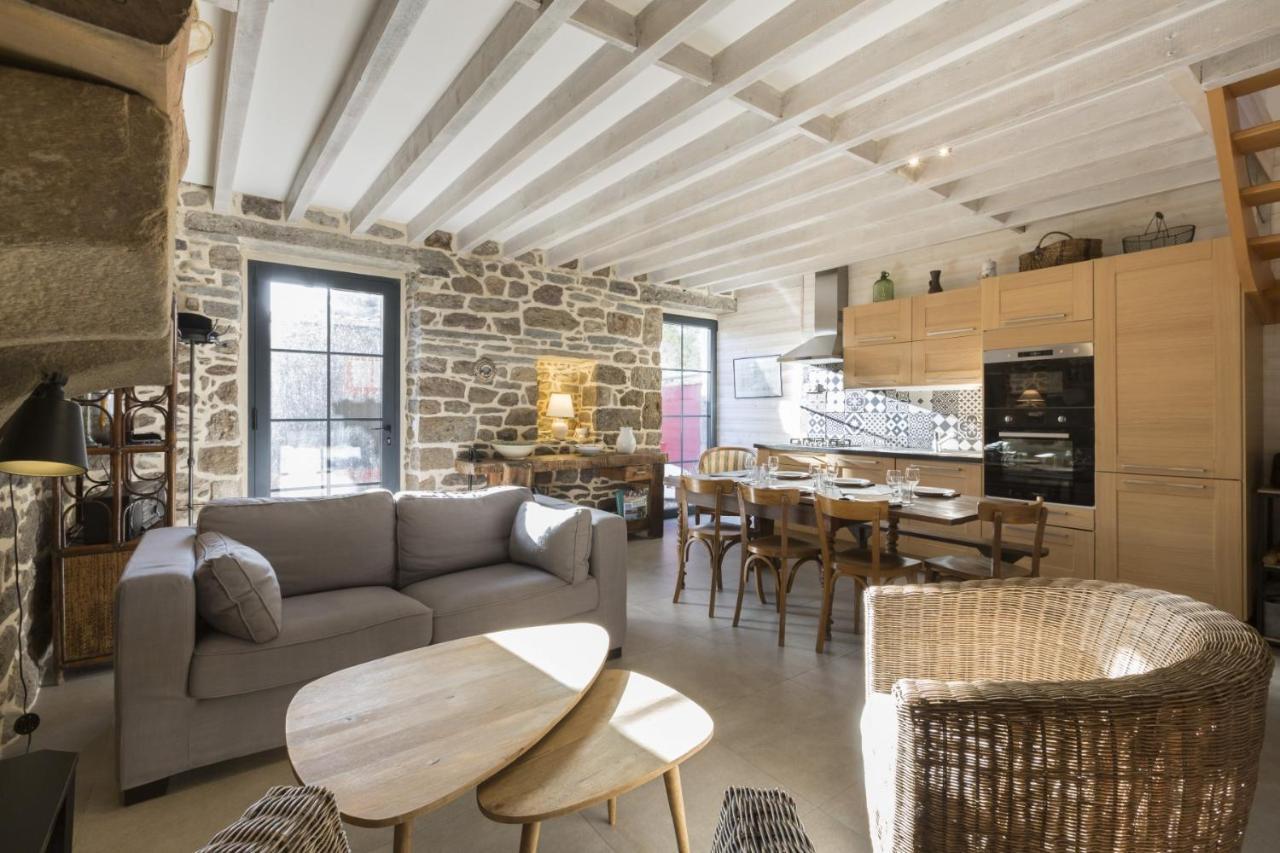 הוילה Saint Malo, Le Pont, Maison Plage A 100M מראה חיצוני תמונה